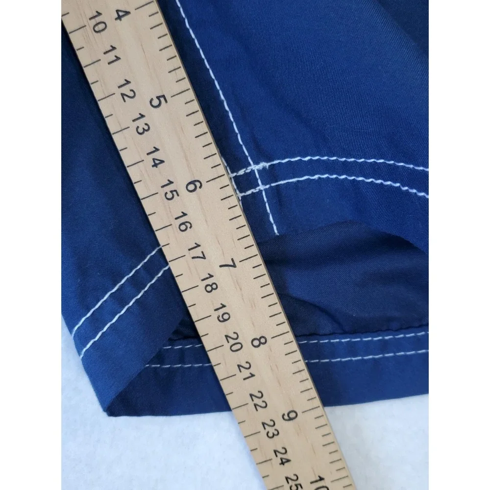 Kanu Surf Navy Blue Cargo Swim Trunks Men's 3X Board‎ Shorts